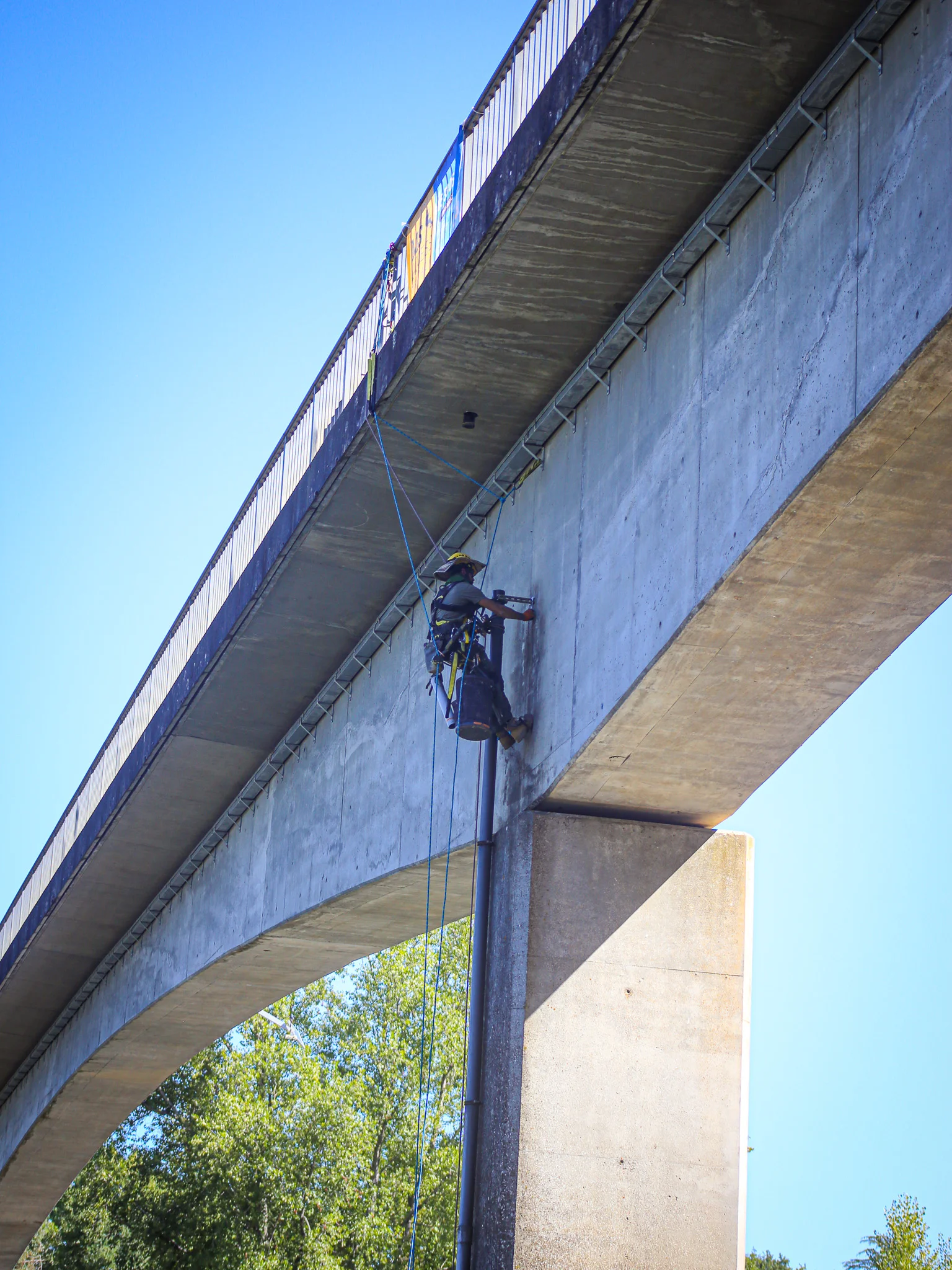 Intervention des cordistes MS Access en montage / démontage et maçonnerie pour BRGM à Dordogne – 4